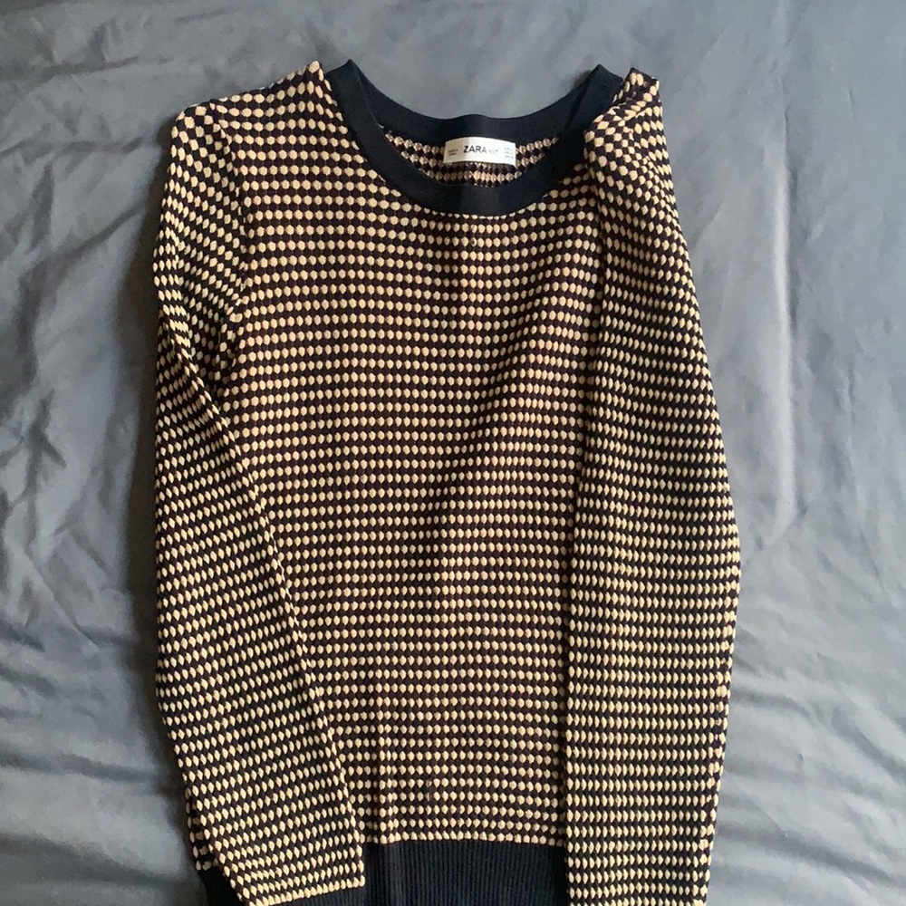 Zara patterned sweater